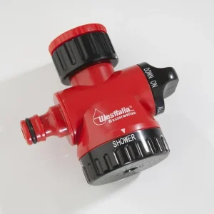 Kostenloser Versand 2-Wege Wasserhahn Adapter mit Schlauch- und Brausenauslass